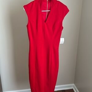 Red XS cap sleeve Alexia Admor dress